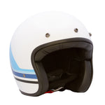 Load image into Gallery viewer, Blackbird Jet Helmet - Aero White Stripe
