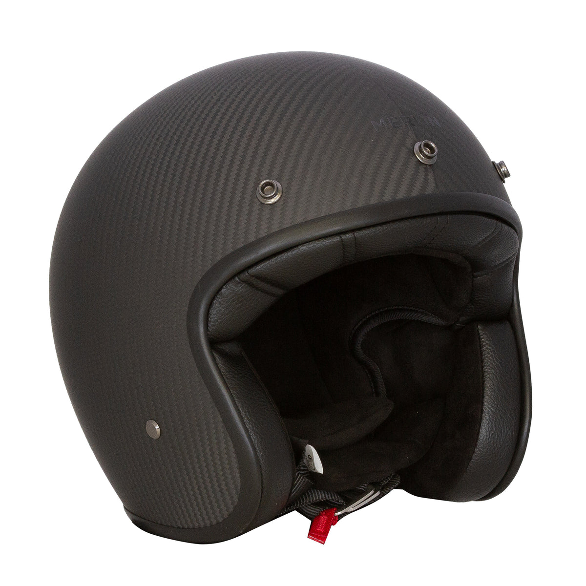 Blackbird Jet Helmet - Carbon Matt – Merlin Motorcycle Clothing