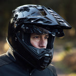 Load image into Gallery viewer, Torres Adventure Full Face Helmet - Gloss Black
