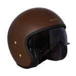 Load image into Gallery viewer, Falcon Jet Helmet - Matt Brown
