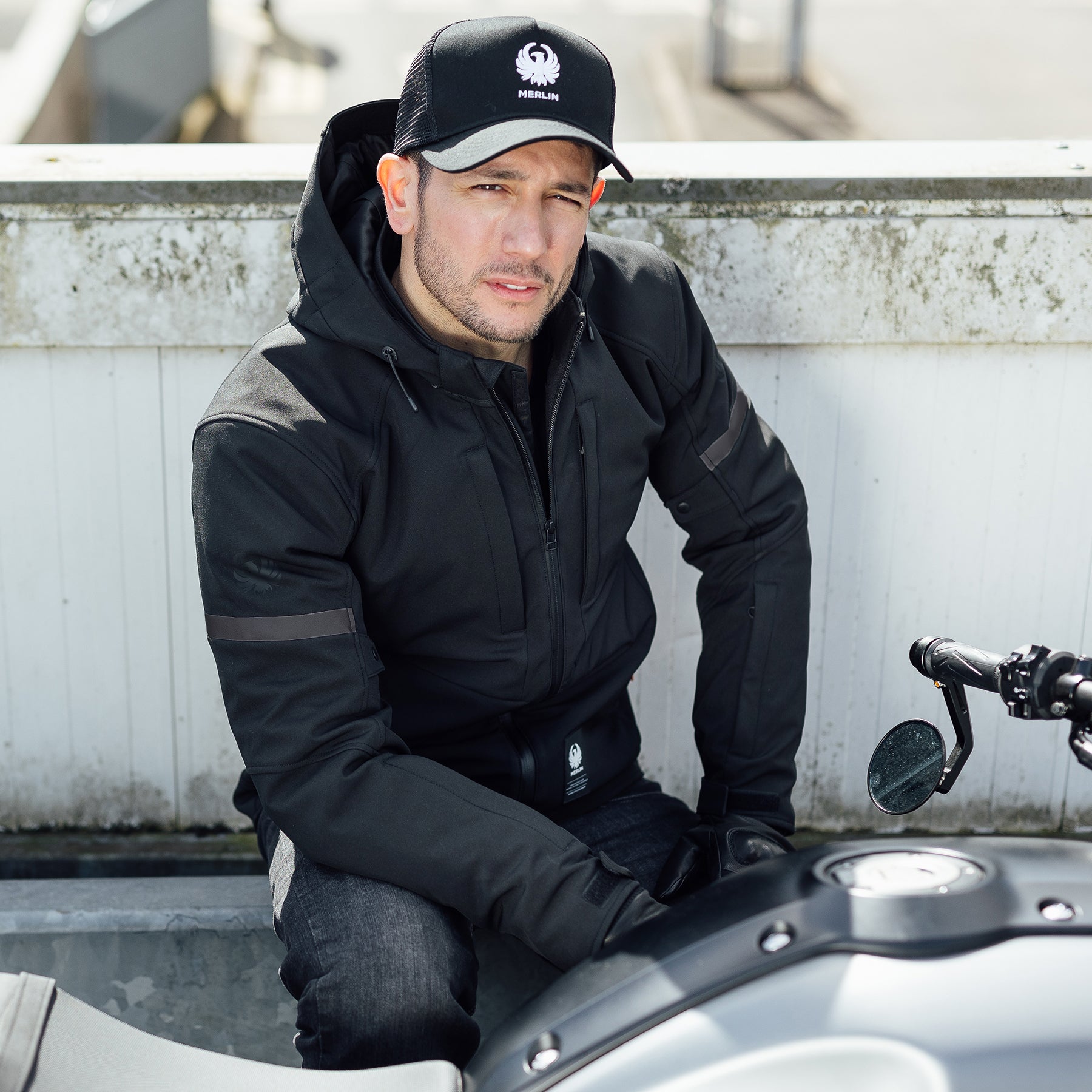 Flare D3O LaminateD Jacket Merlin Motorcycle Clothing