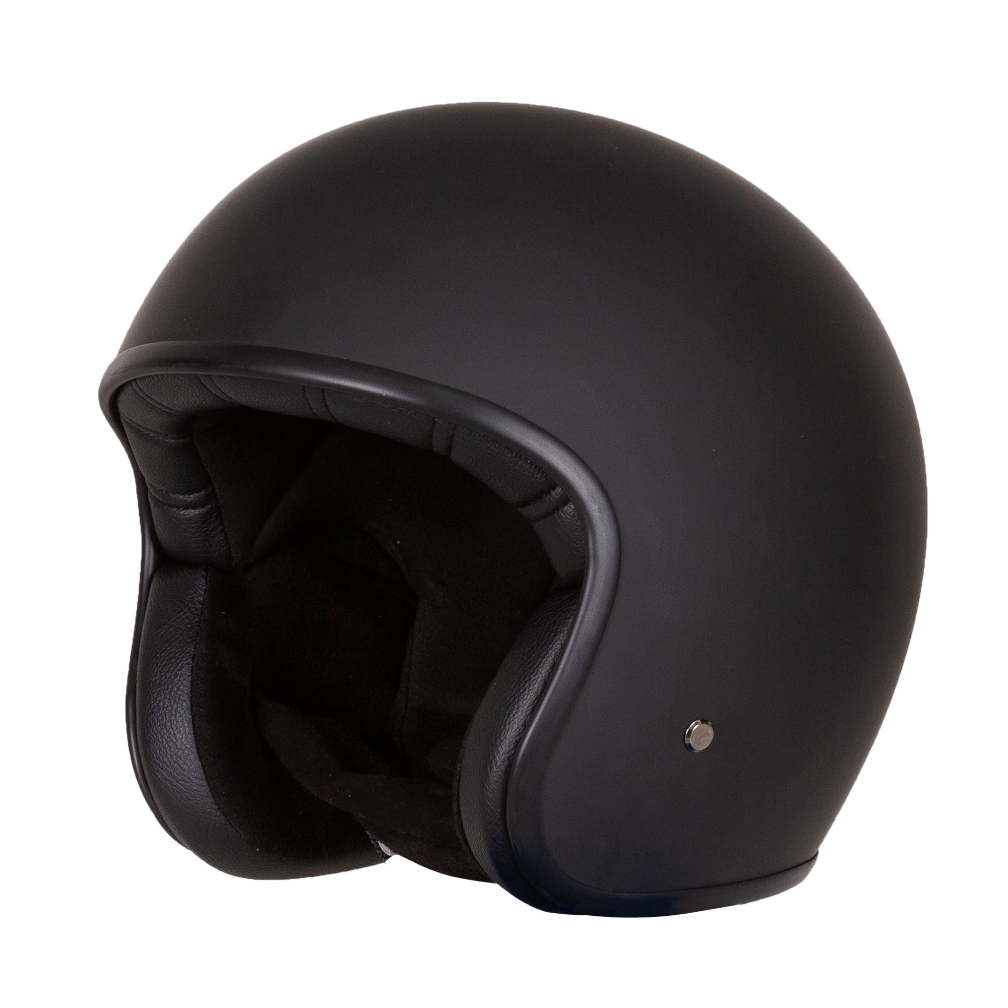 Blackbird Jet Helmet - Naked Matt Black