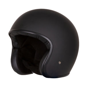 Blackbird Jet Helmet - Naked Matt Black