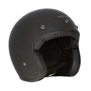 Blackbird Jet Helmet - Matt Black