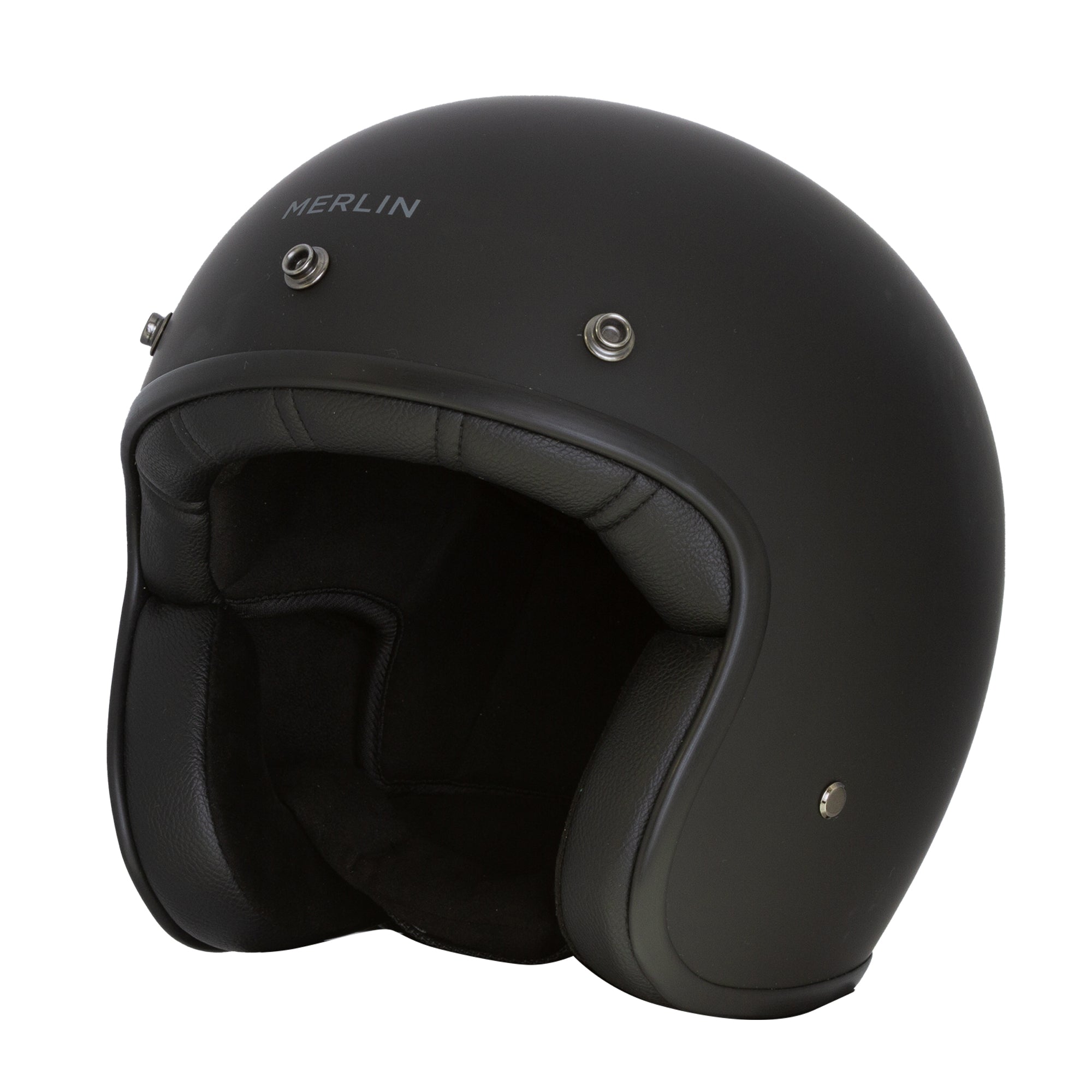 Blackbird Jet Helmet - Matt Black