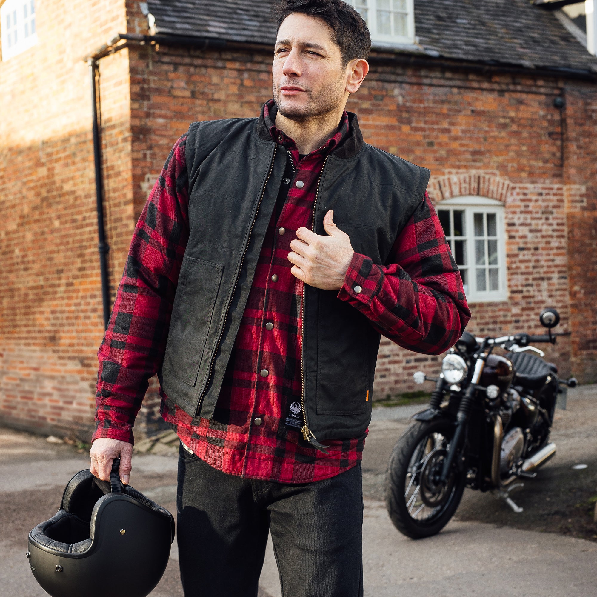 Blackbird Jet Helmet - Matt Black