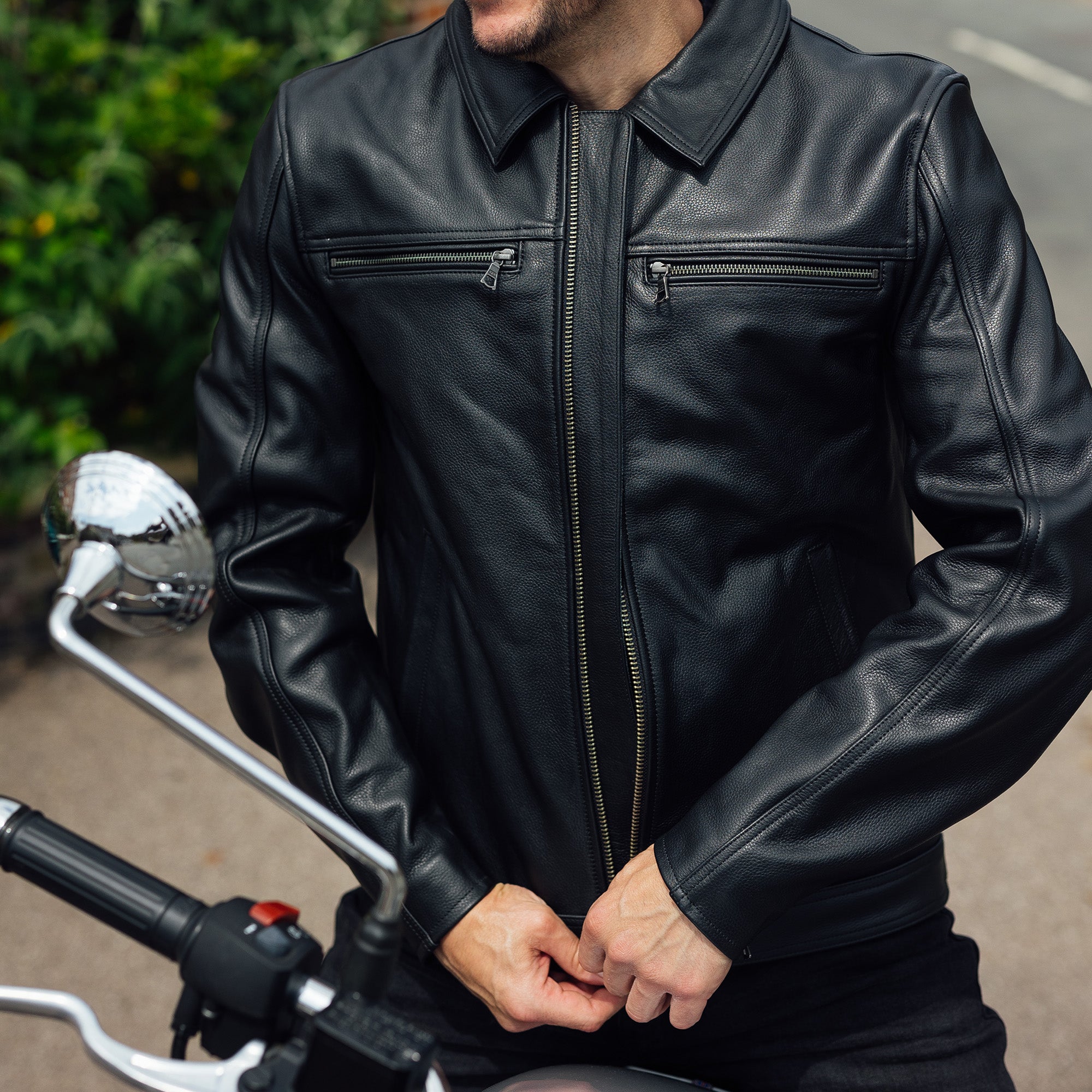 Kingsbury D3O AAA Leather Jacket