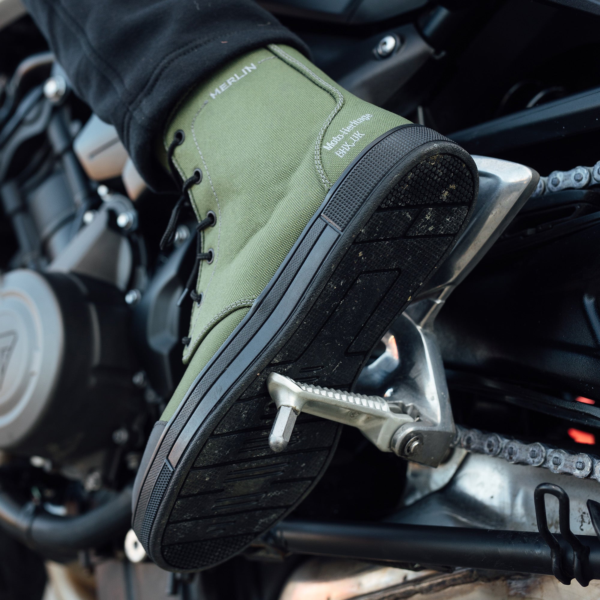 Knots Canvas D3O Boot