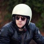 Load image into Gallery viewer, Blackbird Jet Helmet - Naked Vintage White
