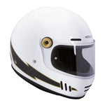 Load image into Gallery viewer, Revival Vintage Full Face Helmet - Flash Optic White
