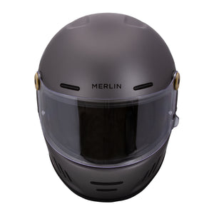 Revival Vintage Full Face Helmet - Union Grey