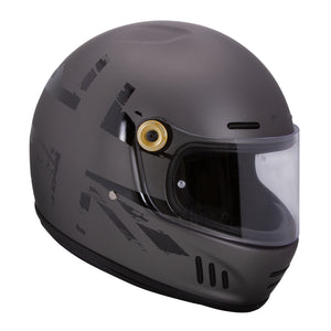 Revival Vintage Full Face Helmet - Union Grey