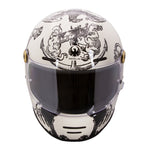 Load image into Gallery viewer, Revival Vintage Full Face Helmet - Versus Off White
