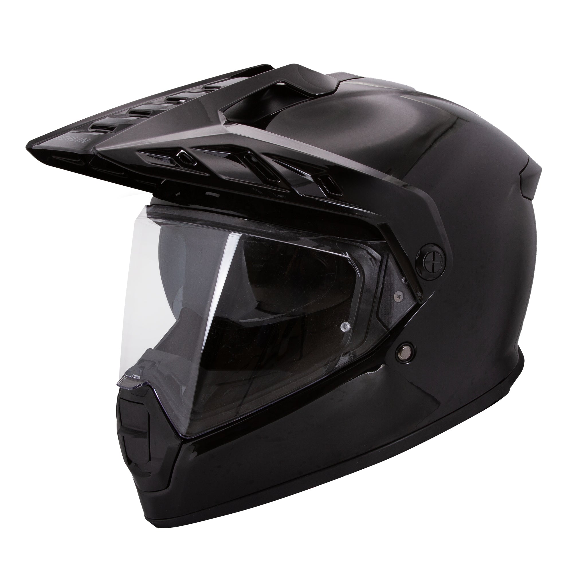 Torres Adventure Full Face Helmet - Gloss Black