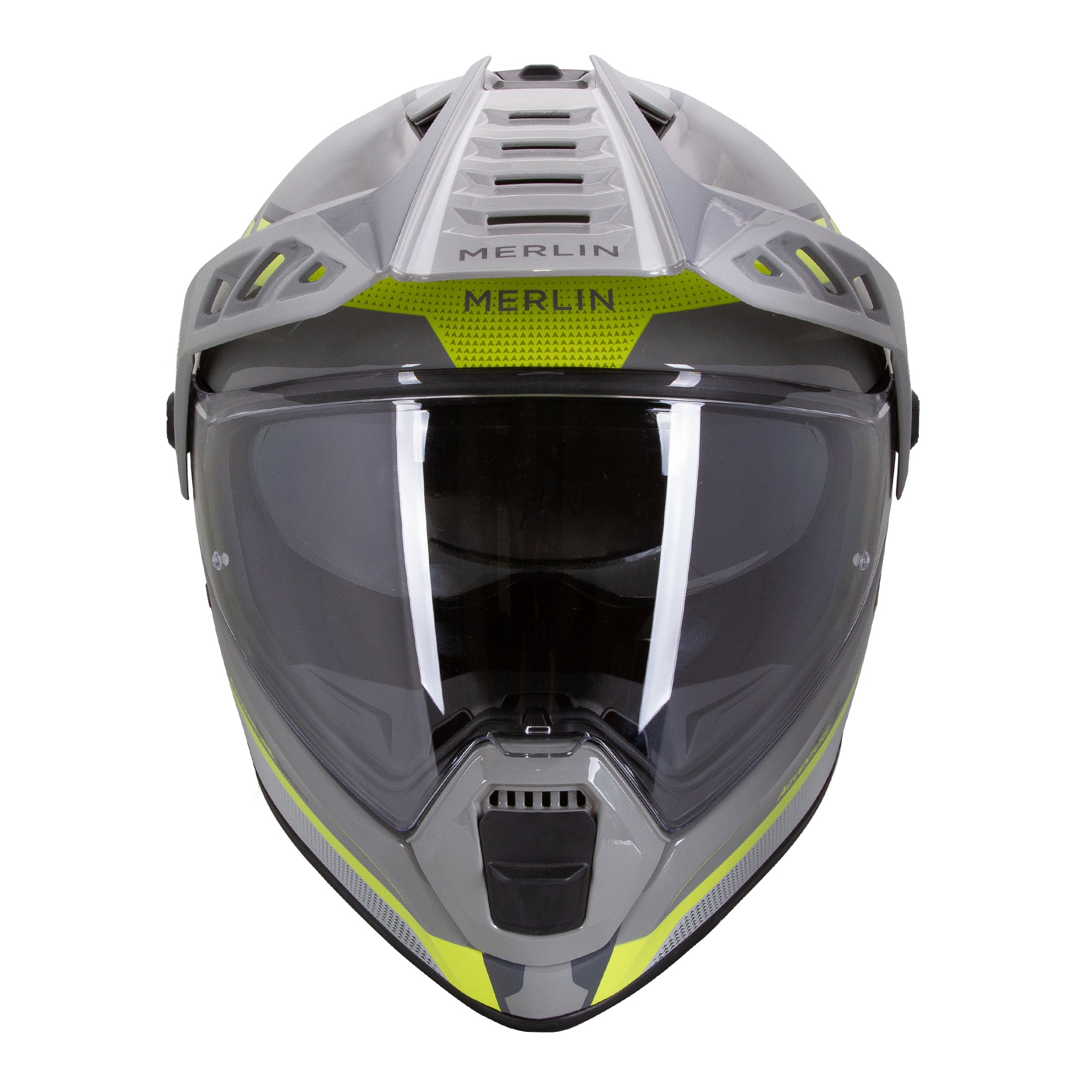 Torres Adventure Full Face Helmet - Speed Grey Fluro