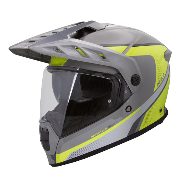 Torres Adventure Full Face Helmet Speed Grey Fluro – Merlin