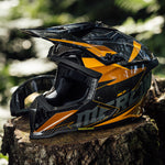 Load image into Gallery viewer, Recon Enduro Full Face Helmet - Gloss Carbon
