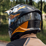 Load image into Gallery viewer, Recon Enduro Full Face Helmet - Gloss Carbon
