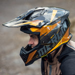Load image into Gallery viewer, Recon Enduro Full Face Helmet - Gloss Carbon
