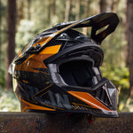 Load image into Gallery viewer, Recon Enduro Full Face Helmet - Gloss Carbon
