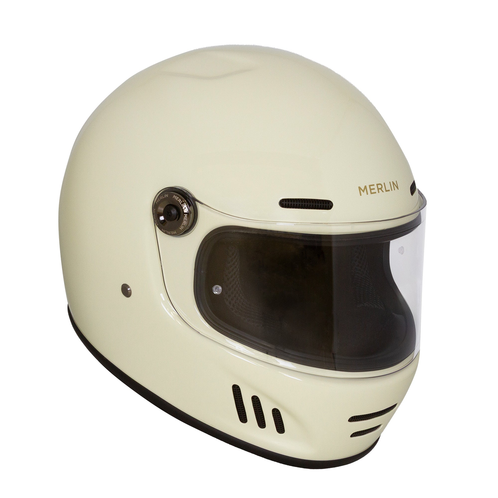 Revival Vintage Full Face Helmet - Vintage White
