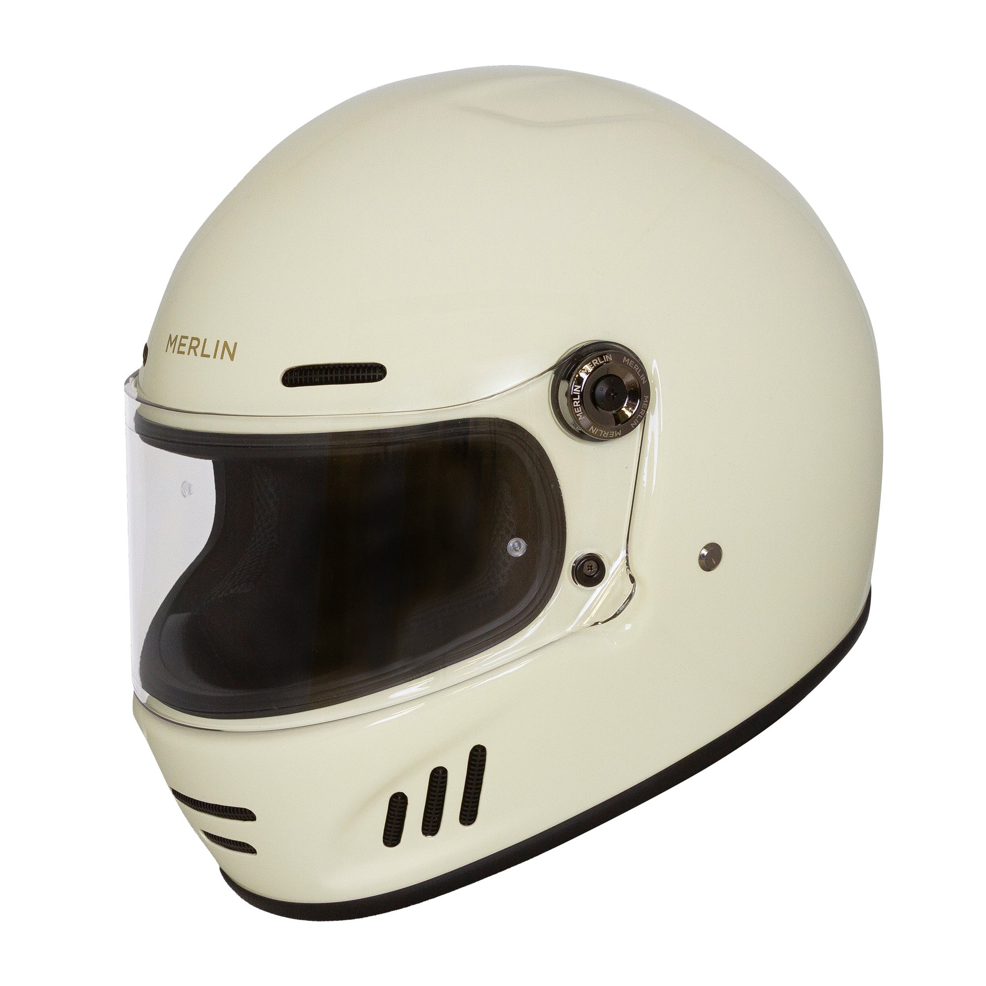 Revival Vintage Full Face Helmet - Vintage White