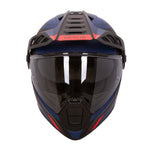 Load image into Gallery viewer, Torres Adventure Full Face Helmet - Matt Blue
