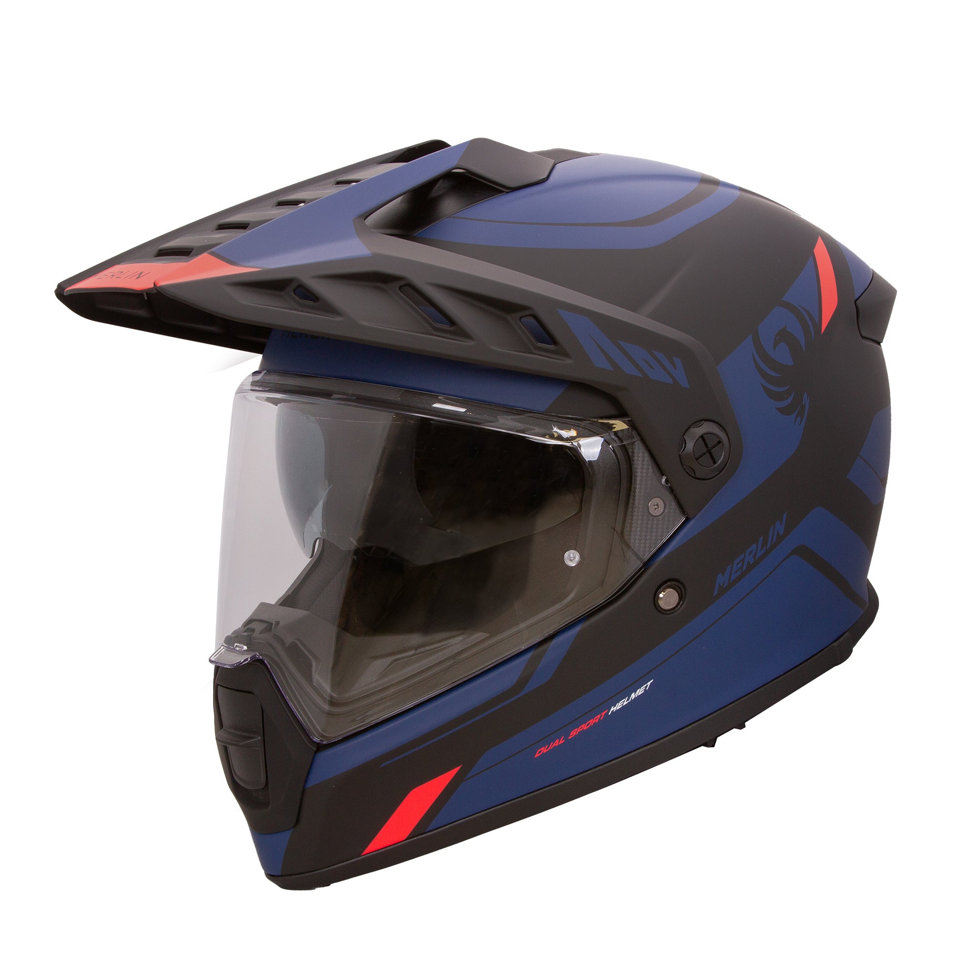 Torres Adventure Full Face Helmet - Matt Blue