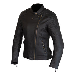 Female leather motorcycle jackets hotsell