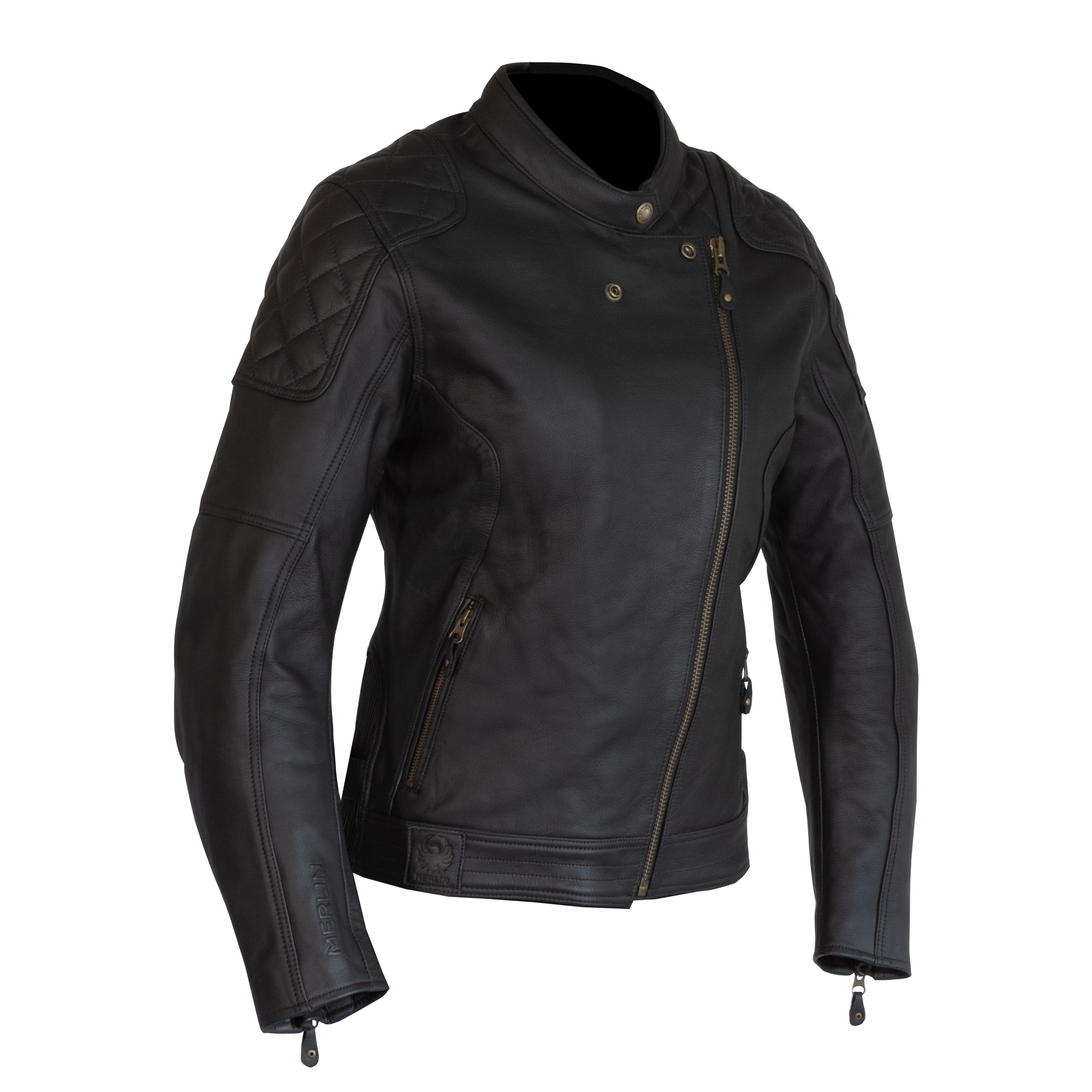 Bristol D3O® Ladies Leather Jacket