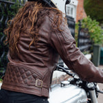 Load image into Gallery viewer, Bristol D3O® Ladies Leather Jacket
