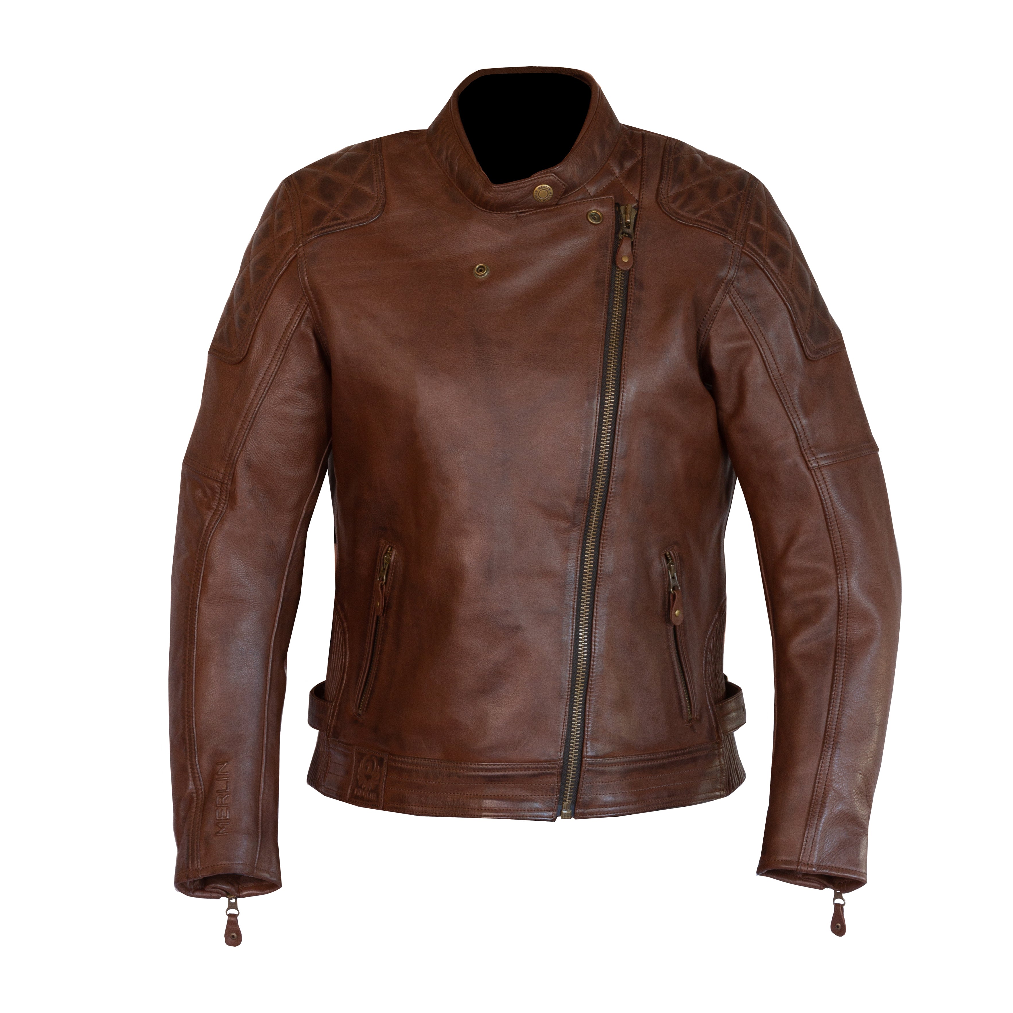 Bristol D3O® Ladies Leather Jacket