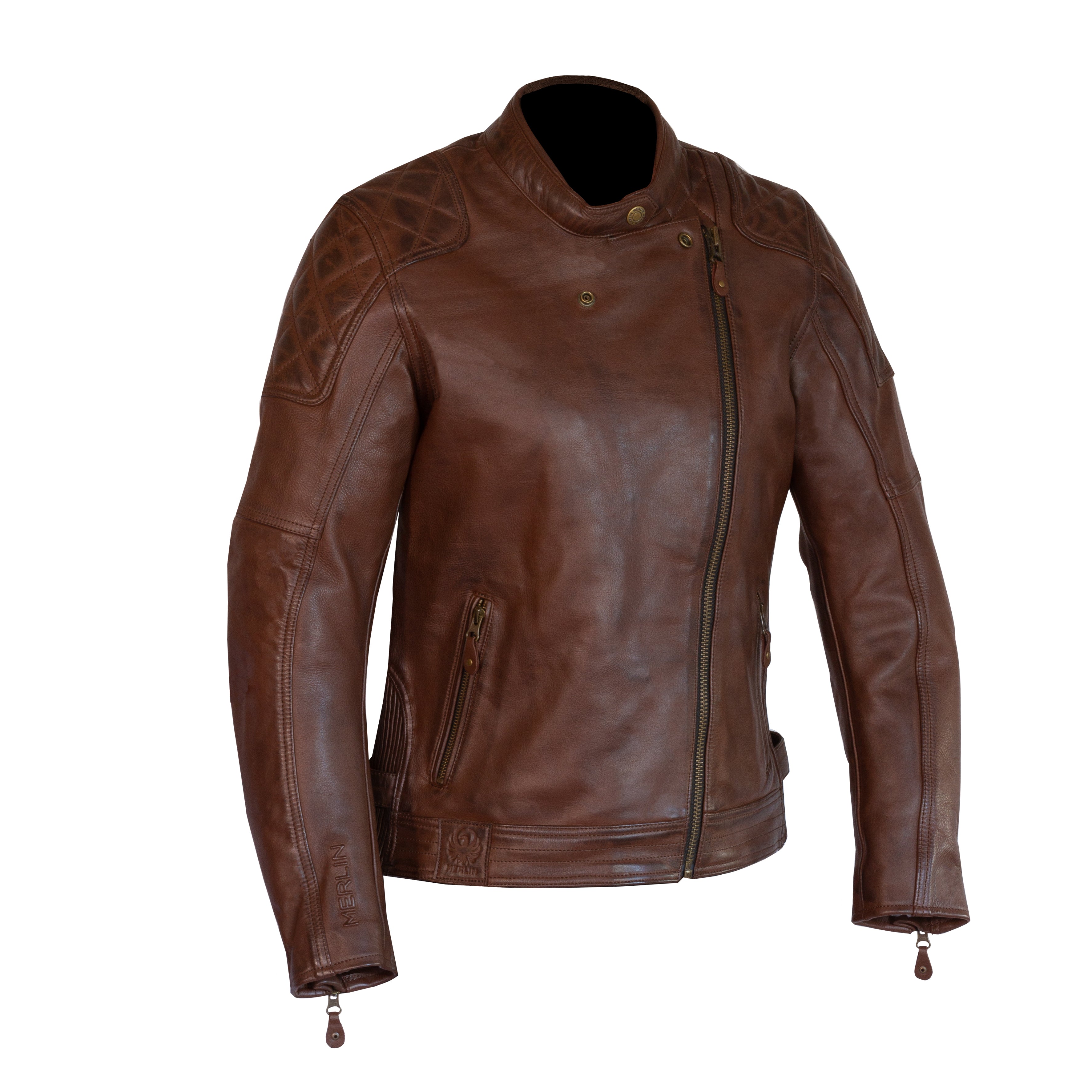 Bristol D3O® Ladies Leather Jacket