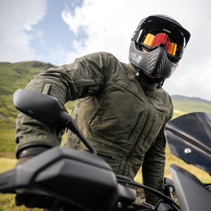 Drifter D3O Explorer Organic Motorcycle Jacket Merlin Bike Gear