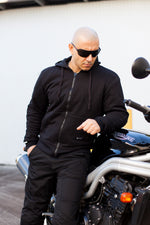 Load image into Gallery viewer, Hamlin Hoody-Protective Hoody-Merlin-Black-Small-Merlin Bike Gear
