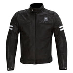 Load image into Gallery viewer, Hixon Leather Jacket-leather-Merlin-Black-38-Merlin Bike Gear
