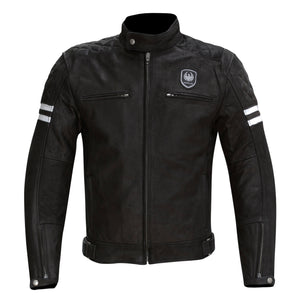 Hixon Leather Jacket-leather-Merlin-Black-38-Merlin Bike Gear
