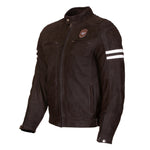 Load image into Gallery viewer, Hixon Leather Jacket-leather-Merlin-Brown-38-Merlin Bike Gear
