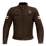 Load image into Gallery viewer, Hixon Leather Jacket-leather-Merlin-Brown-38-Merlin Bike Gear
