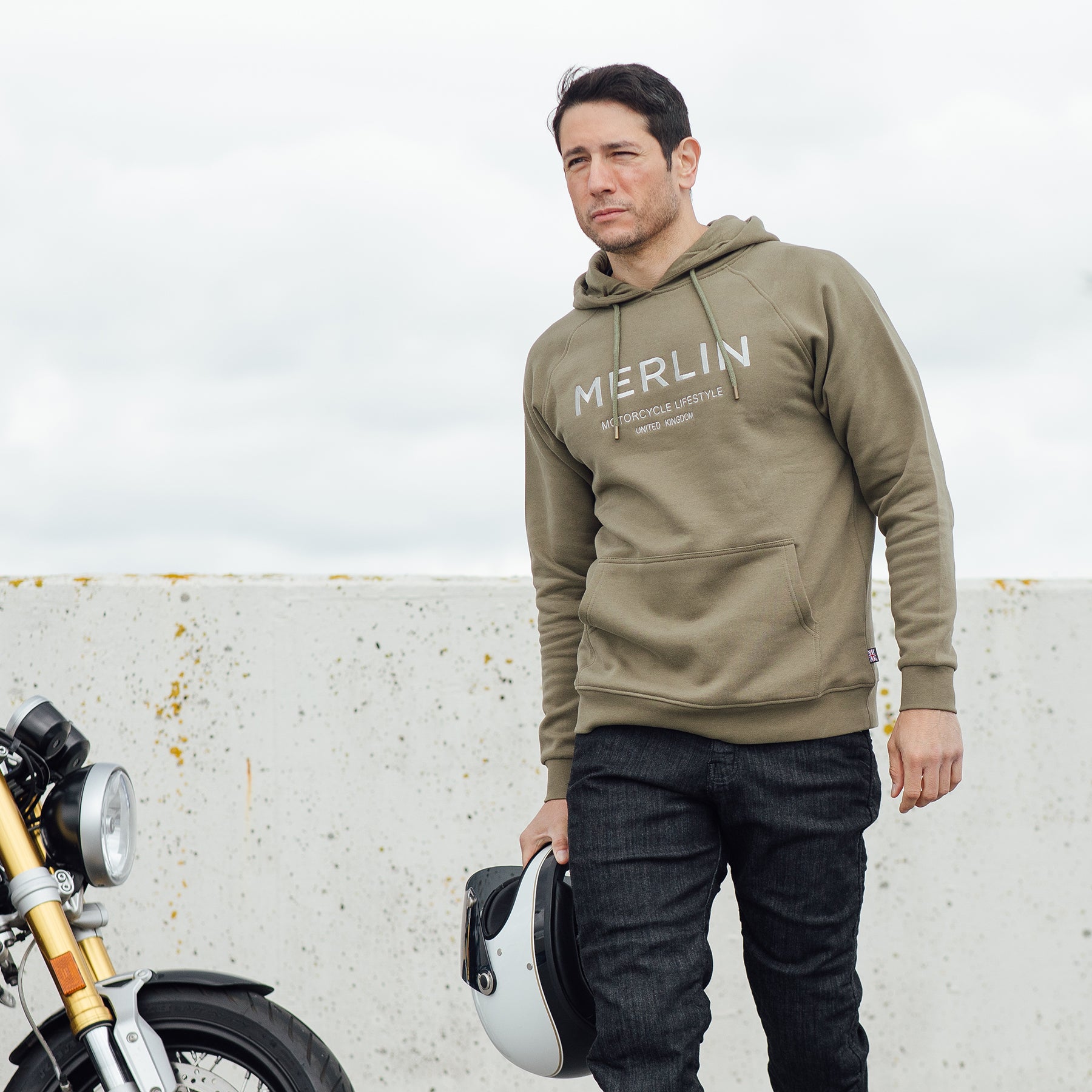 Sycamore Pull Over Hoody Merlin Bike Gear Merlin Motorcycle Clothing