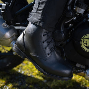 Waterproof leather on sale motorcycle boots