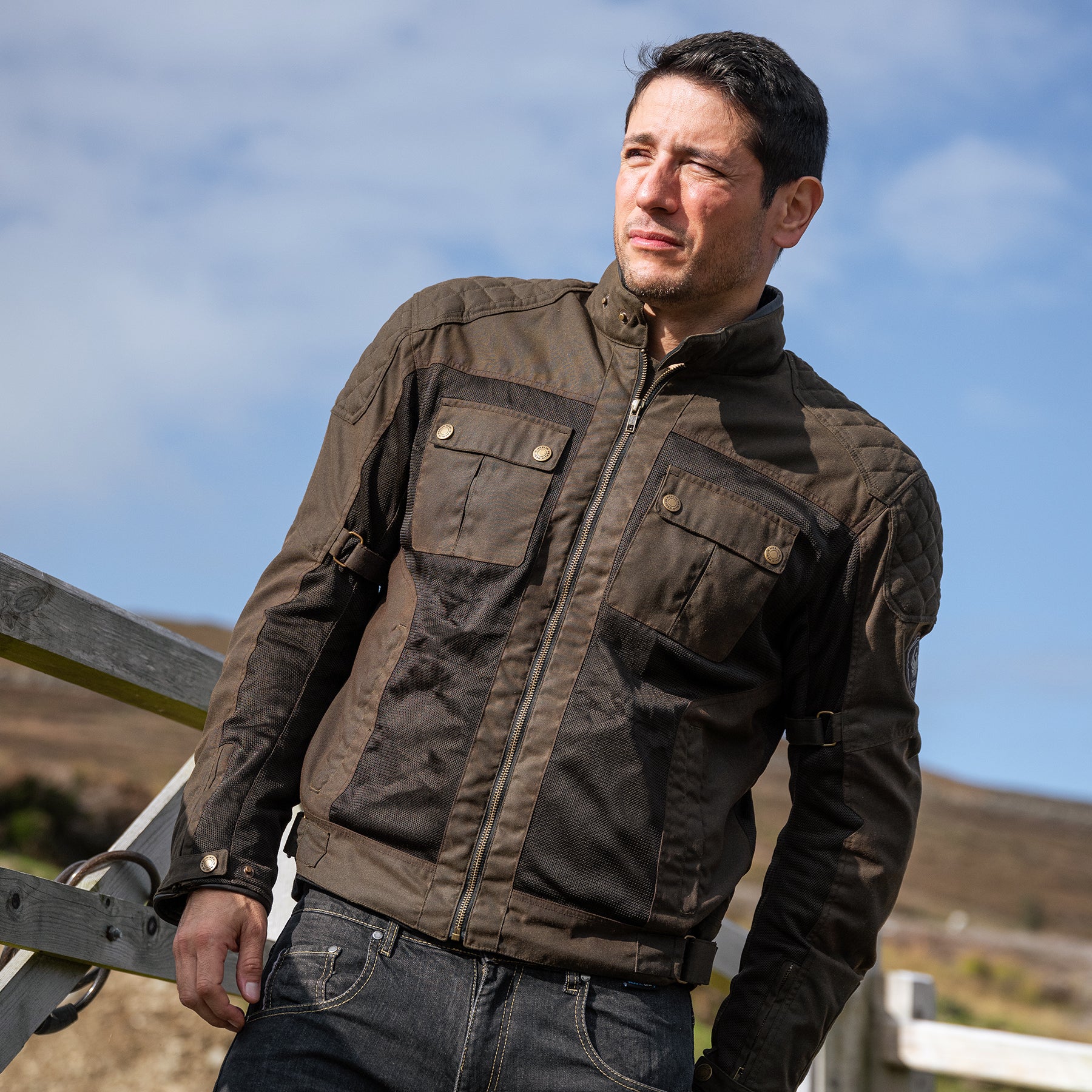 Merlin shop mesh jacket