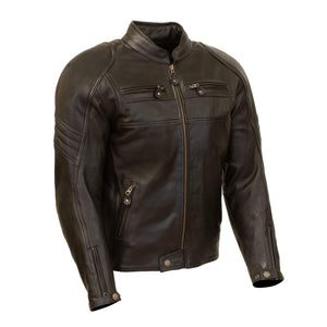 Odell Leather Jacket-leather-Merlin-Black-38-Merlin Bike Gear