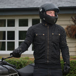 Merlin Bike Gear - Shenstone Air Waxed Cotton Mesh Motorcycle Jacket ...