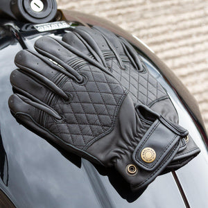 Skye Ladies Leather Motorcycle Gloves Merlin Bike Gear Merlin