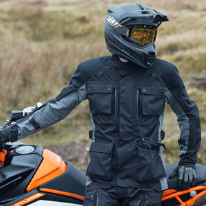 Solitude D3O Laminated Waterproof Motorcycle Jacket Merlin Bike Gear Merlin Motorcycle Clothing