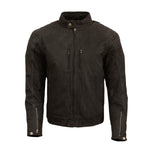 Load image into Gallery viewer, Stockton Leather Jacket-leather-Merlin-Black-38-Merlin Bike Gear

