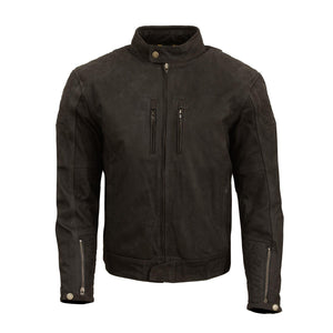 Stockton Leather Jacket-leather-Merlin-Black-38-Merlin Bike Gear