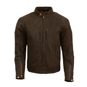 Stockton Leather Jacket-leather-Merlin-Black-38-Merlin Bike Gear